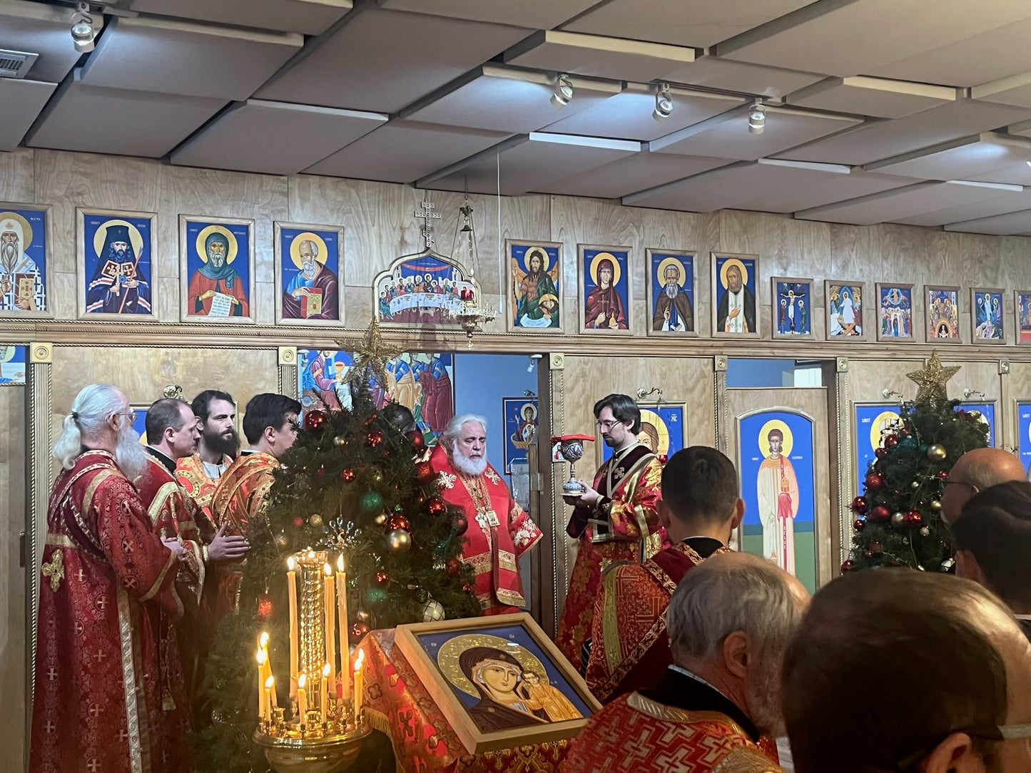 Candle Placed at Left Side: Mary the Mother of God