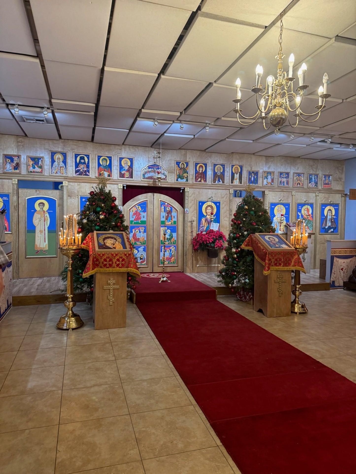 Candle Placed at Right Side: Christ the Savior