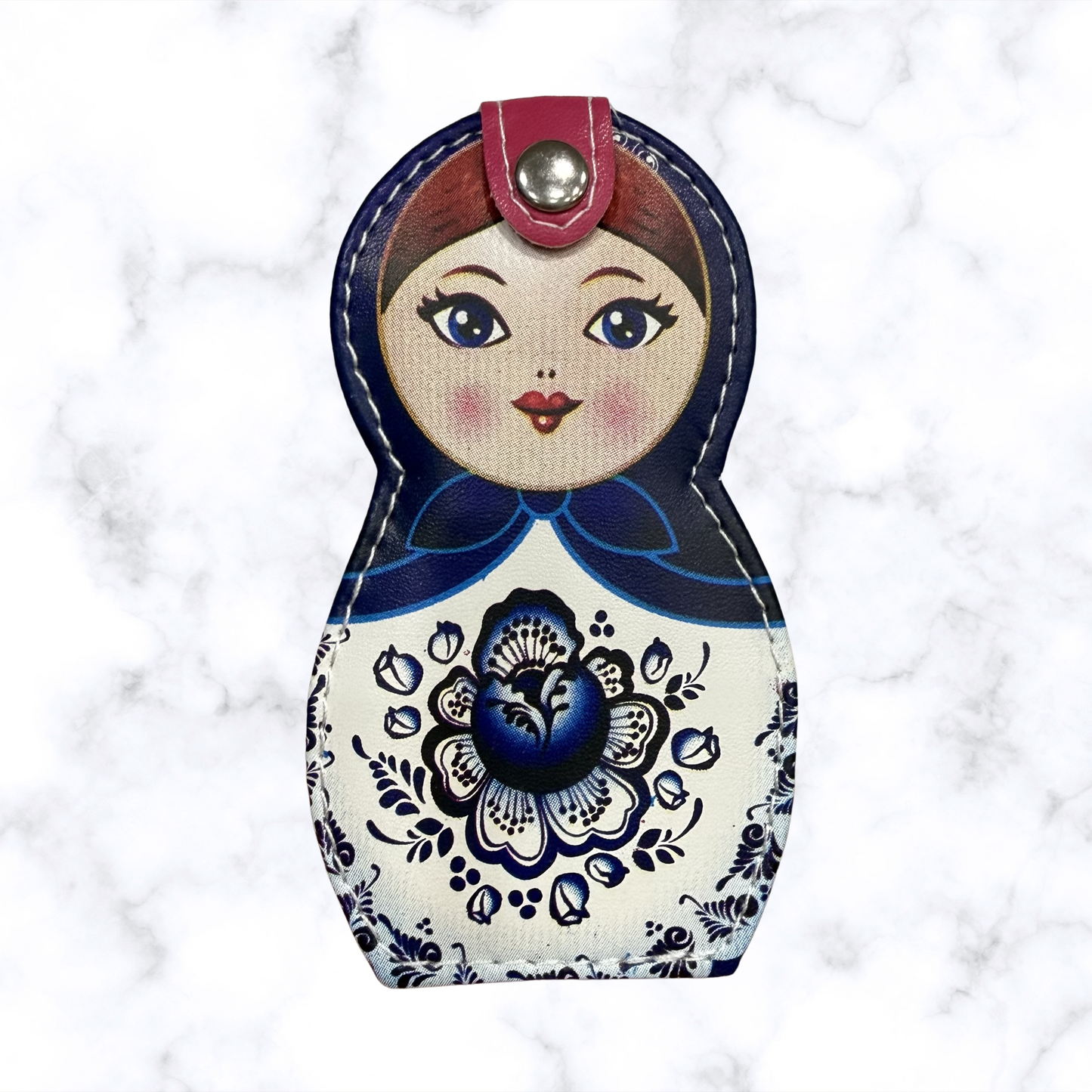 Russian Matryoshka Manicure & Grooming Kit – Blue