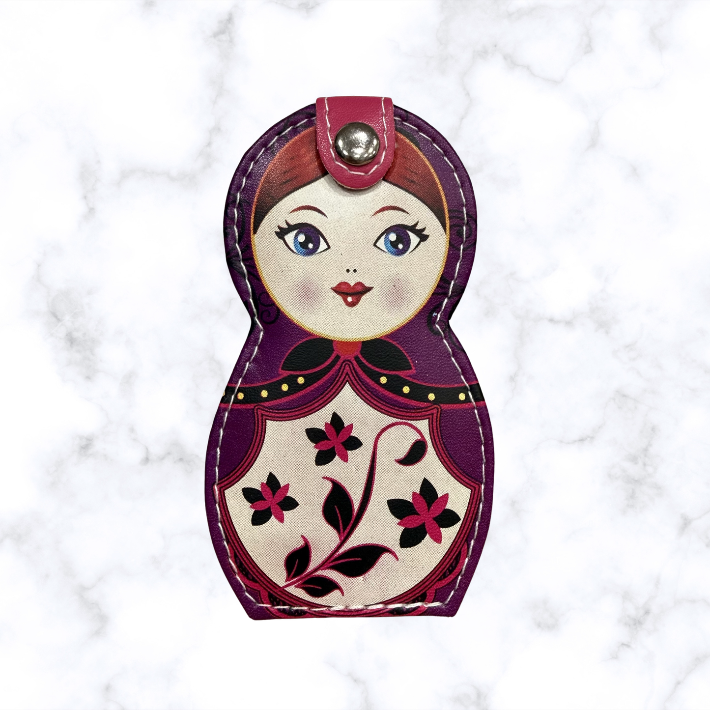 Russian Matryoshka Manicure & Grooming Kit – Purple
