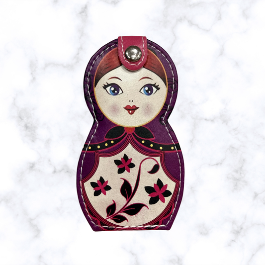 Russian Matryoshka Manicure & Grooming Kit – Purple