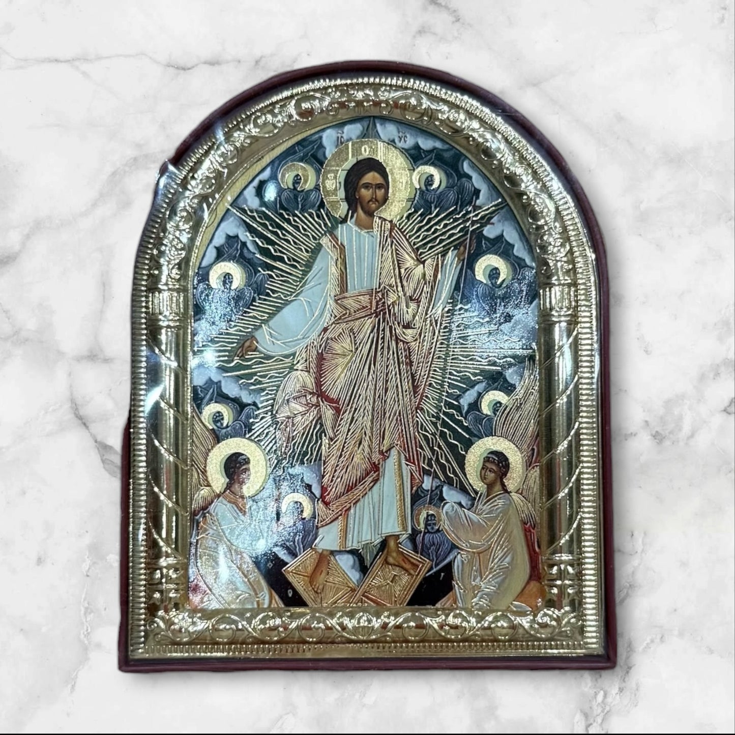 Orthodox Icon of the Resurrection of Christ: Christ in Glory following the Resurrection