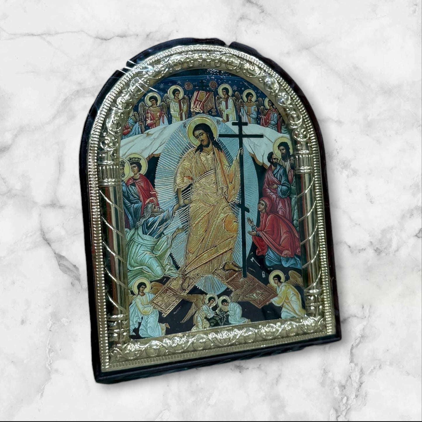 Orthodox Icon of the Resurrection of Christ: Descent into Hades