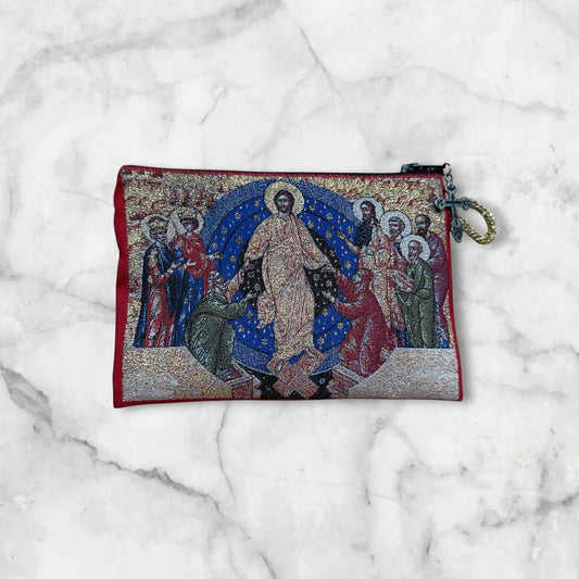 Prayer Pouch - Resurrection with Cross Charm