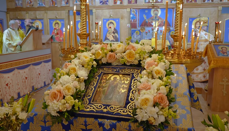 The Harbin Icon of the Mother of God "Joy of All Who Sorrow"