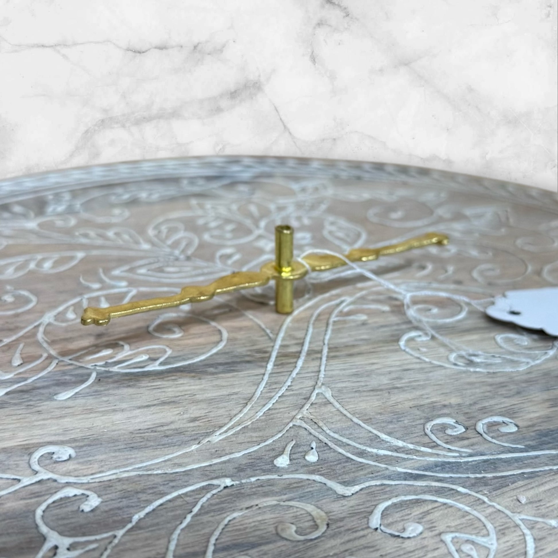 wick holder for Orthodox lampadas. Designed to support the floating wick inside traditional oil lamps.